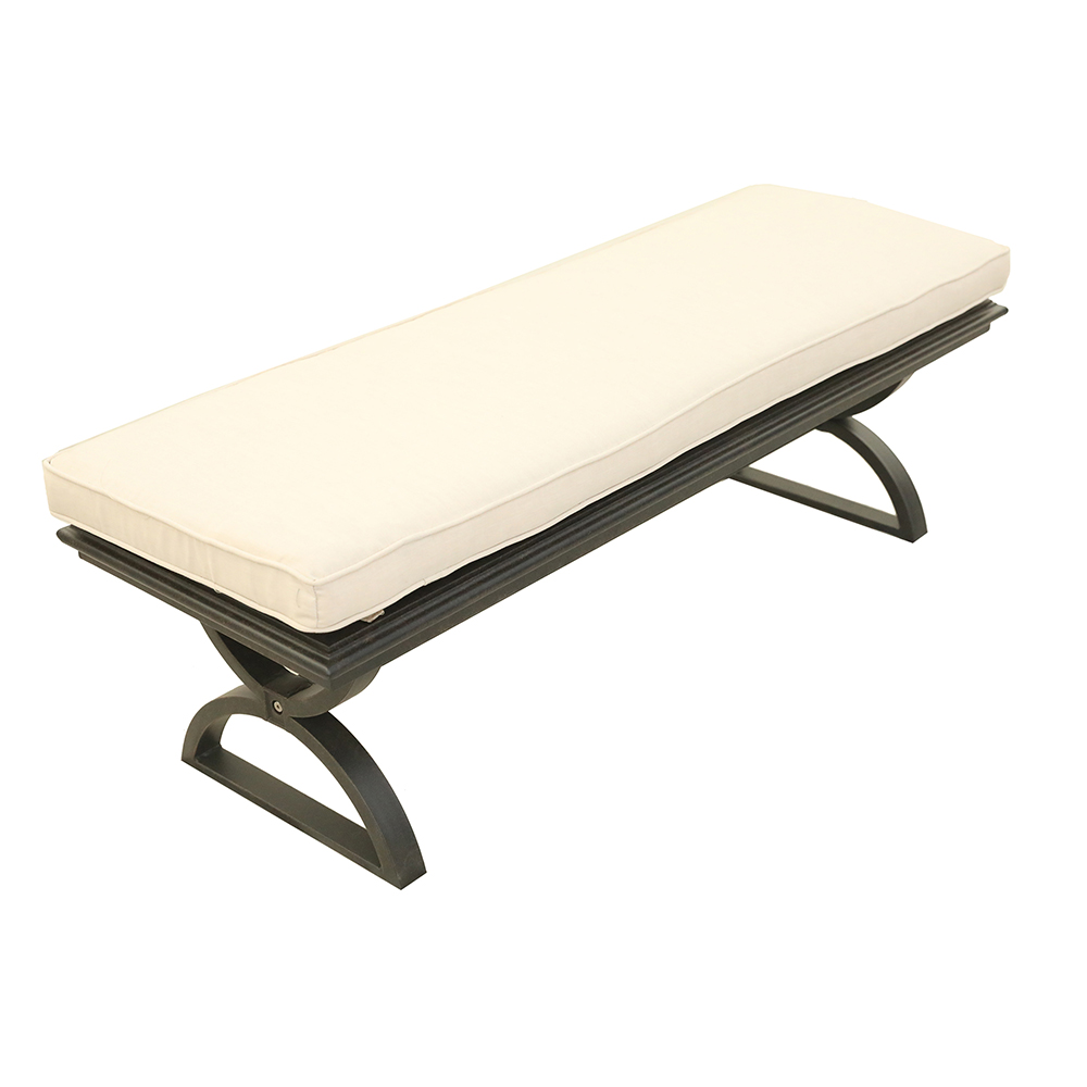 Dining Bench, Canvas Natural