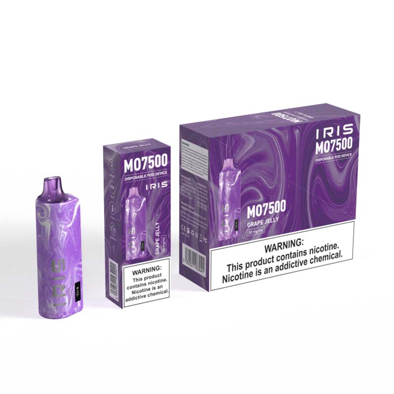 IRIS 7500Puff disposable vape all flavors - levipo