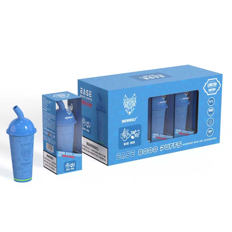 SNOWWOLF EASE 8000Puff disposable vape all flavors - levipo