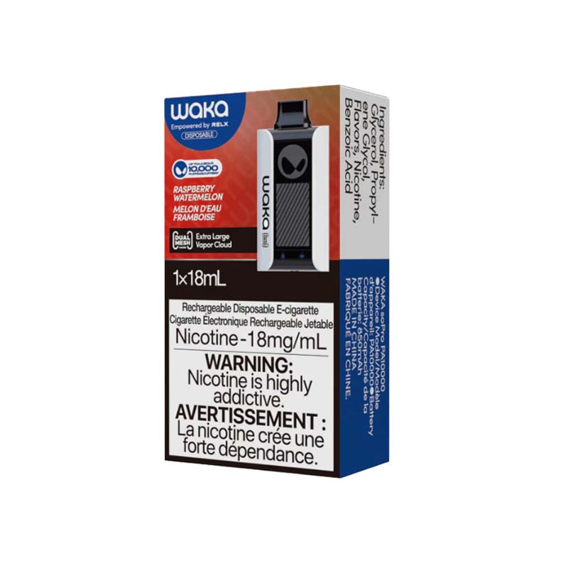 WAKA SOPRO PA10000 Dual Mesh inside  Double the thrill 10000puff 2%/3%/5% Nicotine English Edition - levipo