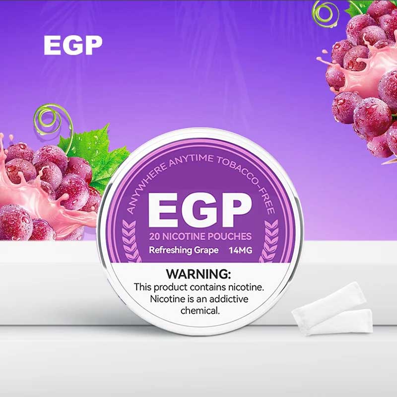 EGP Nicotine Pouches 14mg/Pouch 20PCS per item (in one can) - levipo