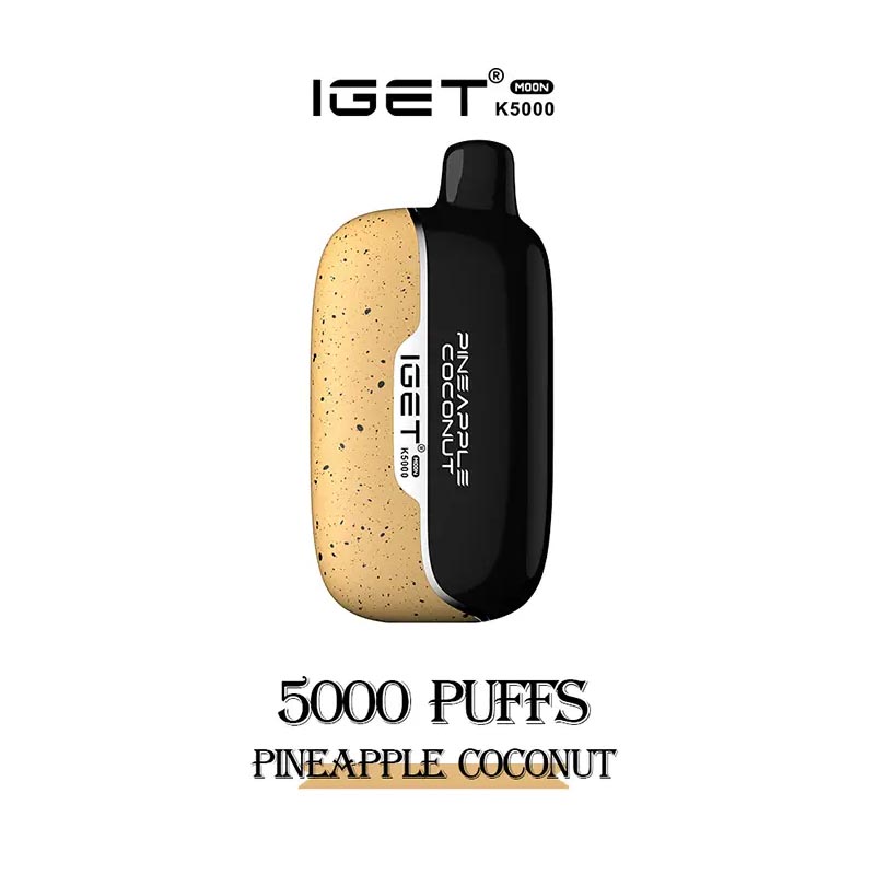 IGET Moon 5000 puffs Mesh coil  Disposable all flavors - levipo