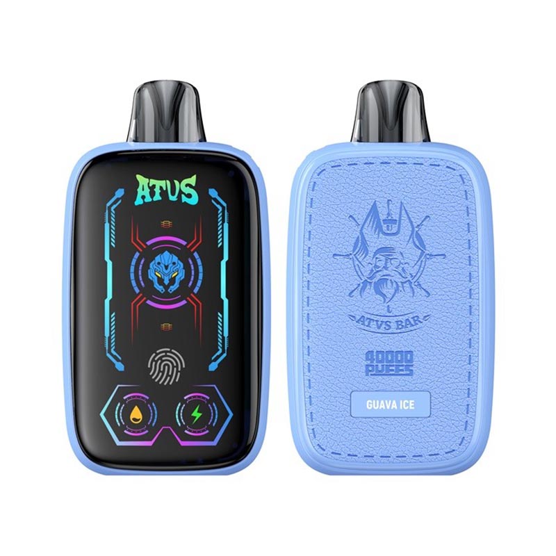 ATVS 40000 puffs  Touch button E-liquid level display  & Battery level display Disposable all flavors - levipo