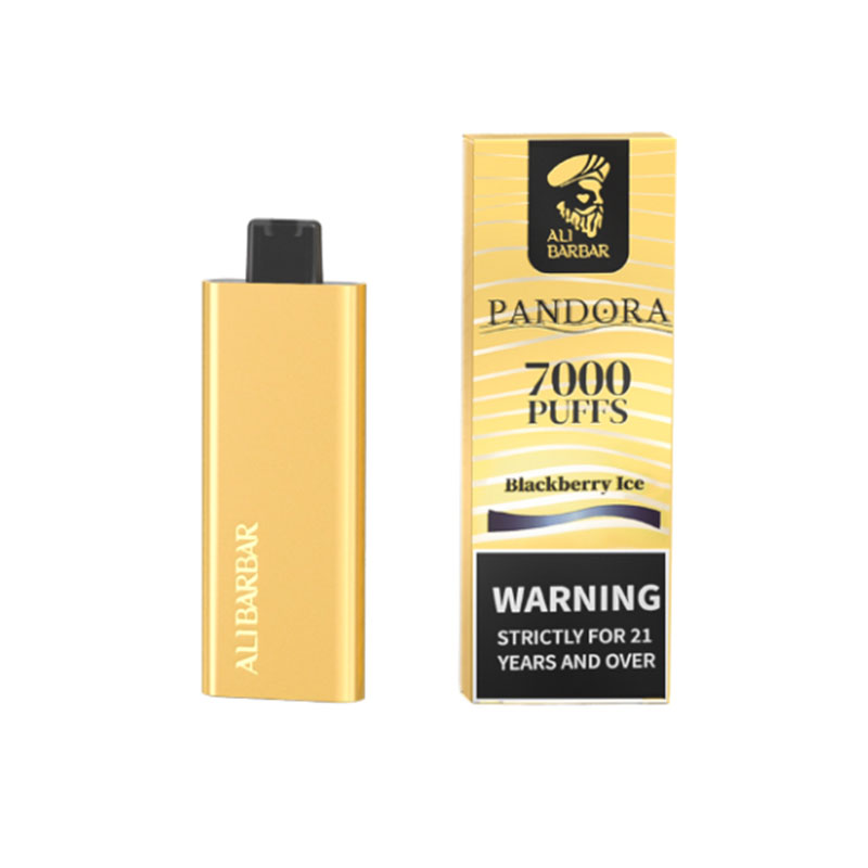 Alibarbar PANDORA 7000 puffs Coil resistance Disposable all flavors - levipo
