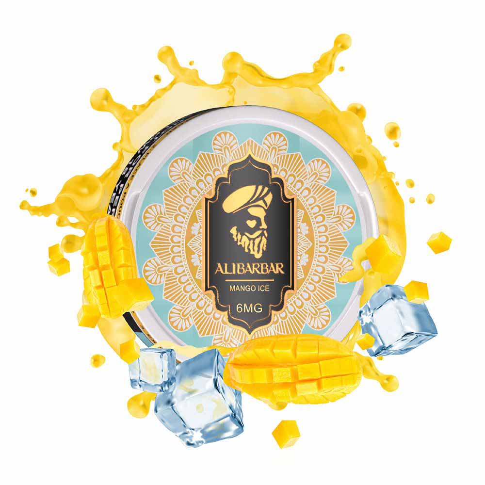 Alibarbar Nicotine Pouches  20PCS per item (in one can) - levipo