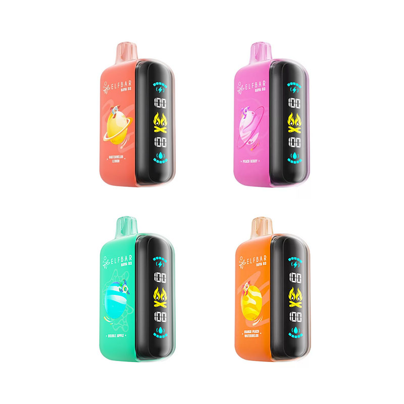 Elfbar Raya D3 25000 Puffs  disposable vape all flavors - levipo