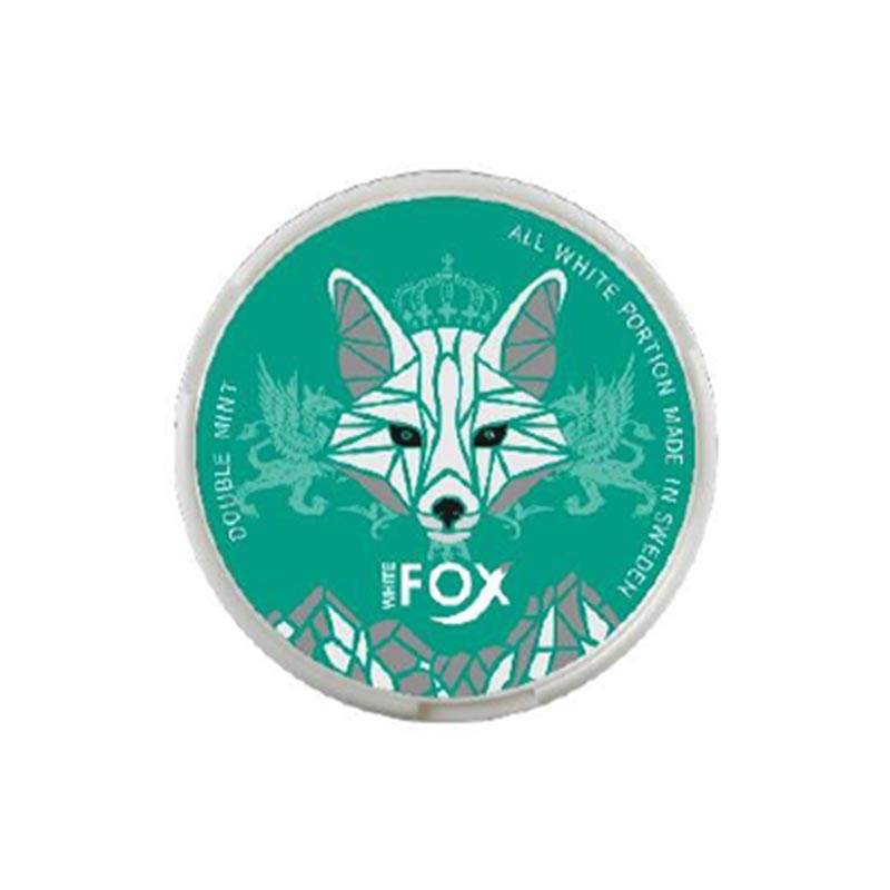 White Fox Slim  Nicotine Pouches  flavors 12mg/12.4mg Pouch  20PCS per item (in one can) - levipo