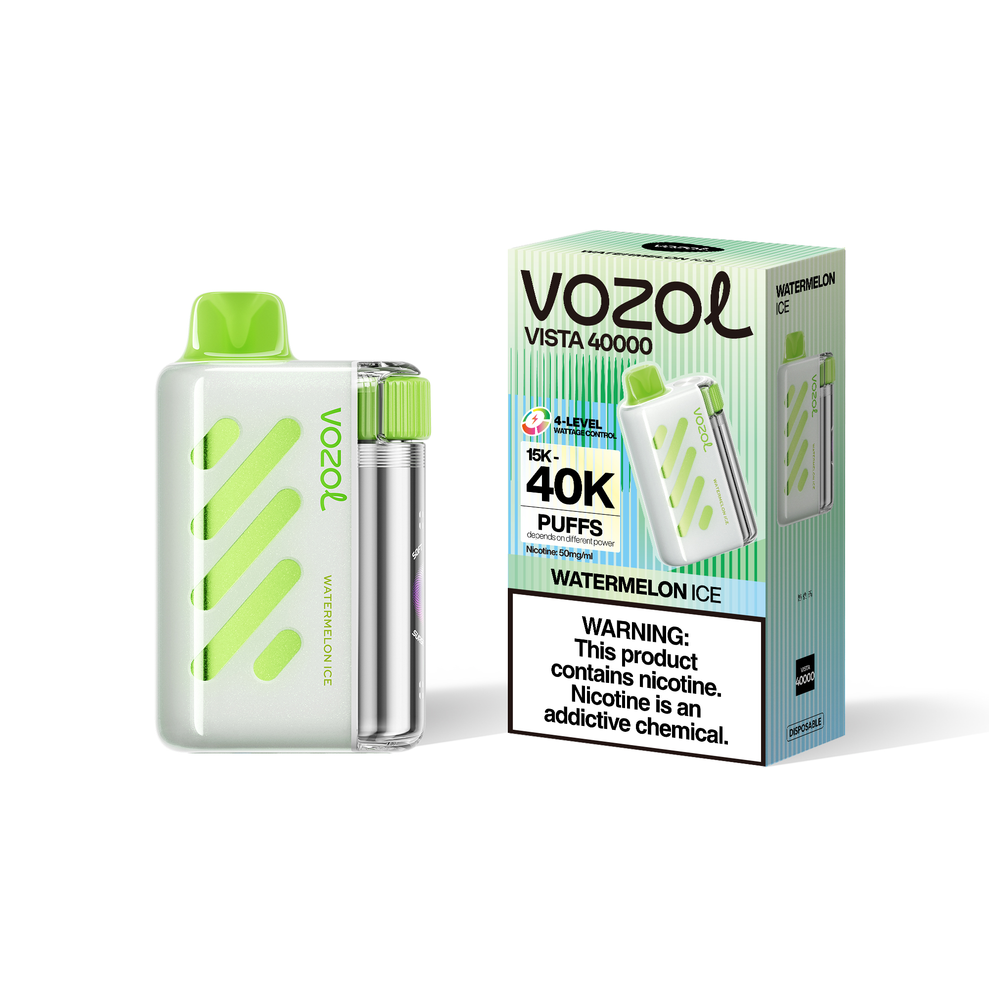 Vozol Vista 40k 50mg Rotary Interaction Design 8 Distinct Taste Experiences - levipo