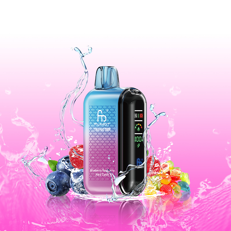 Fumot Tornado 20000puff with disposable vape   0% 2% 3% 5% nicotine display with oil and battery indicator - levipo