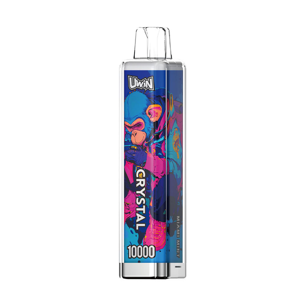 Uwin crystal  10000 disposable vape with RGB lights - levipo