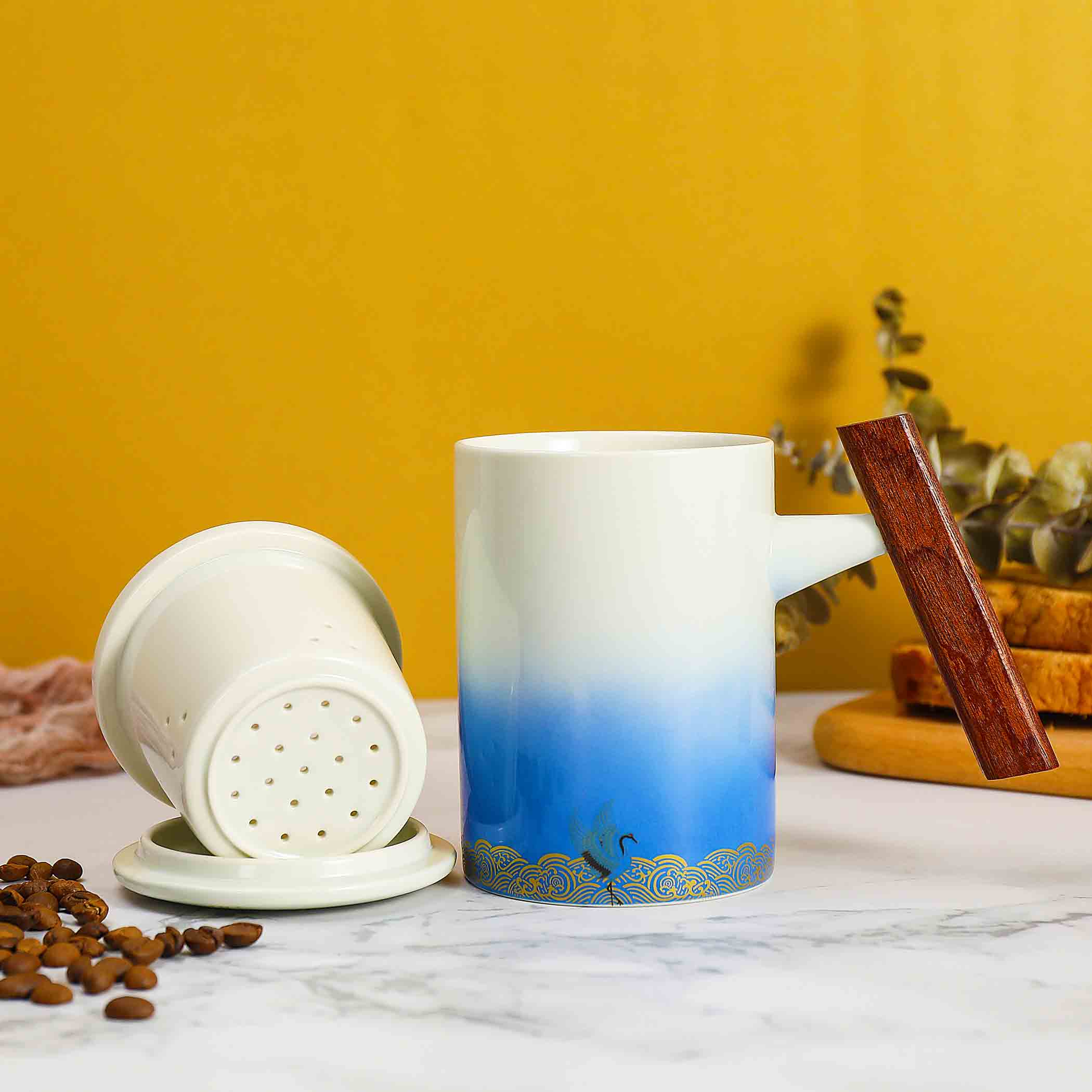 Crane Coffee & Tea Mug