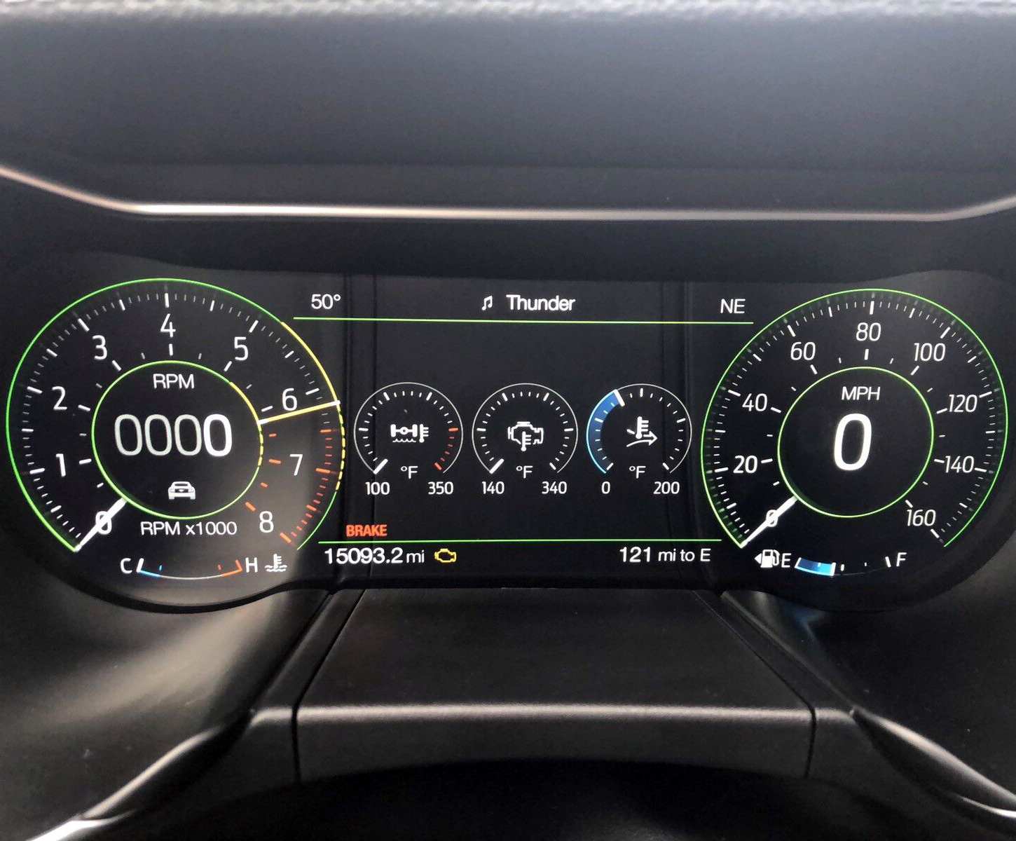 Mustang OEM Digital Cluster Upgrade Kit Pre-Programmed for 2015-2022 Plug and Play