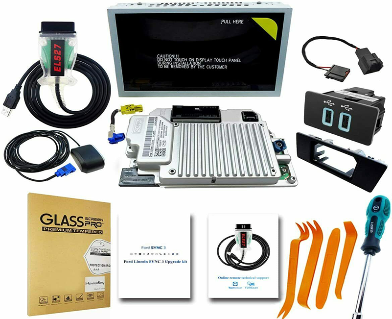 Universal Ford Lincoln SYNC 2 to SYNC 3 Upgrade Kit 3.4 with Navi