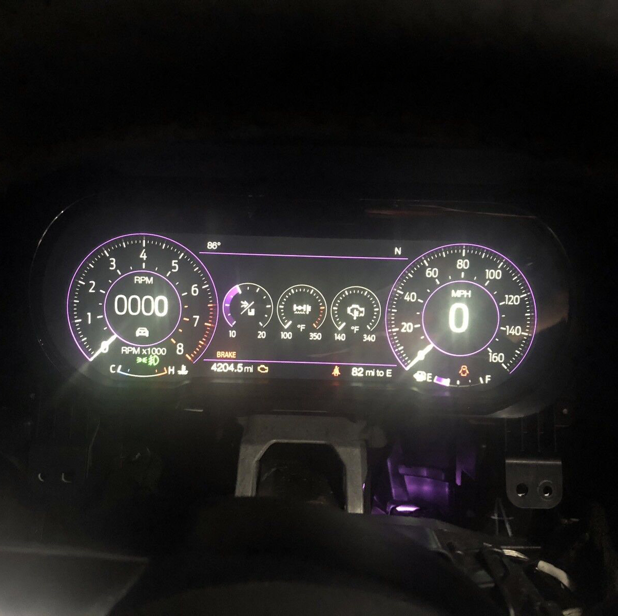 Mustang OEM Digital Cluster Upgrade Kit Pre-Programmed for 2015-2022 Plug and Play