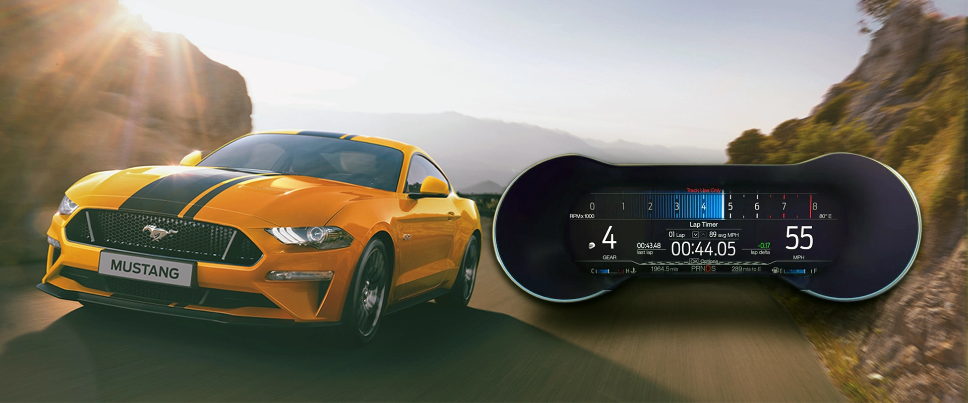 Ford Mustang Digital Cluster