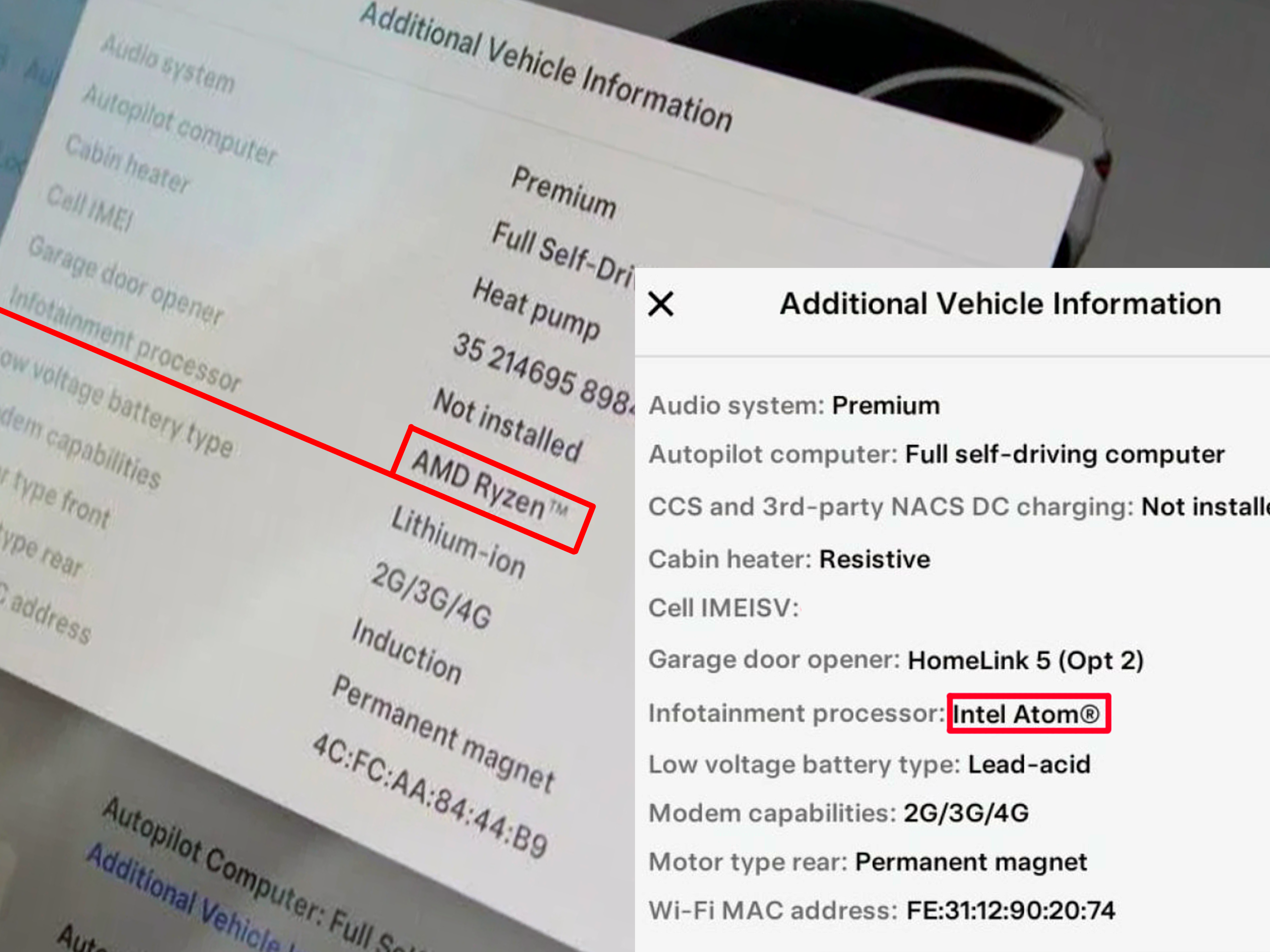 2019-2024Tesla Model Y Model 3 multi-function steering wheel Button Set
