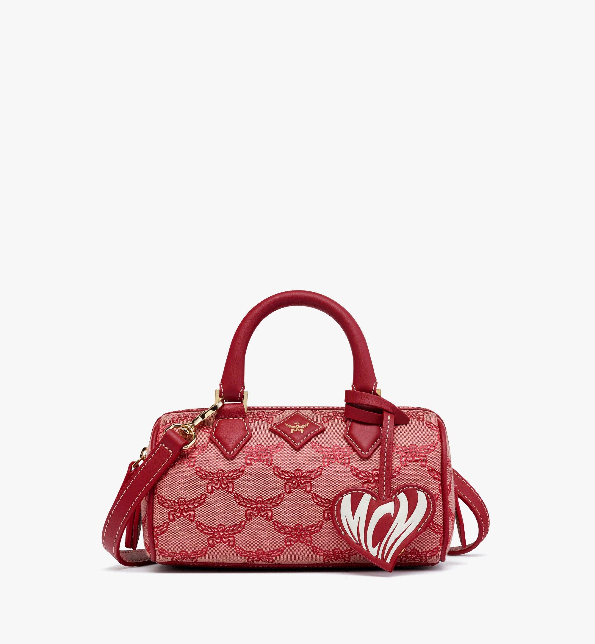 ELLA BOSTON BAG IN LAURETOS JACQUARD