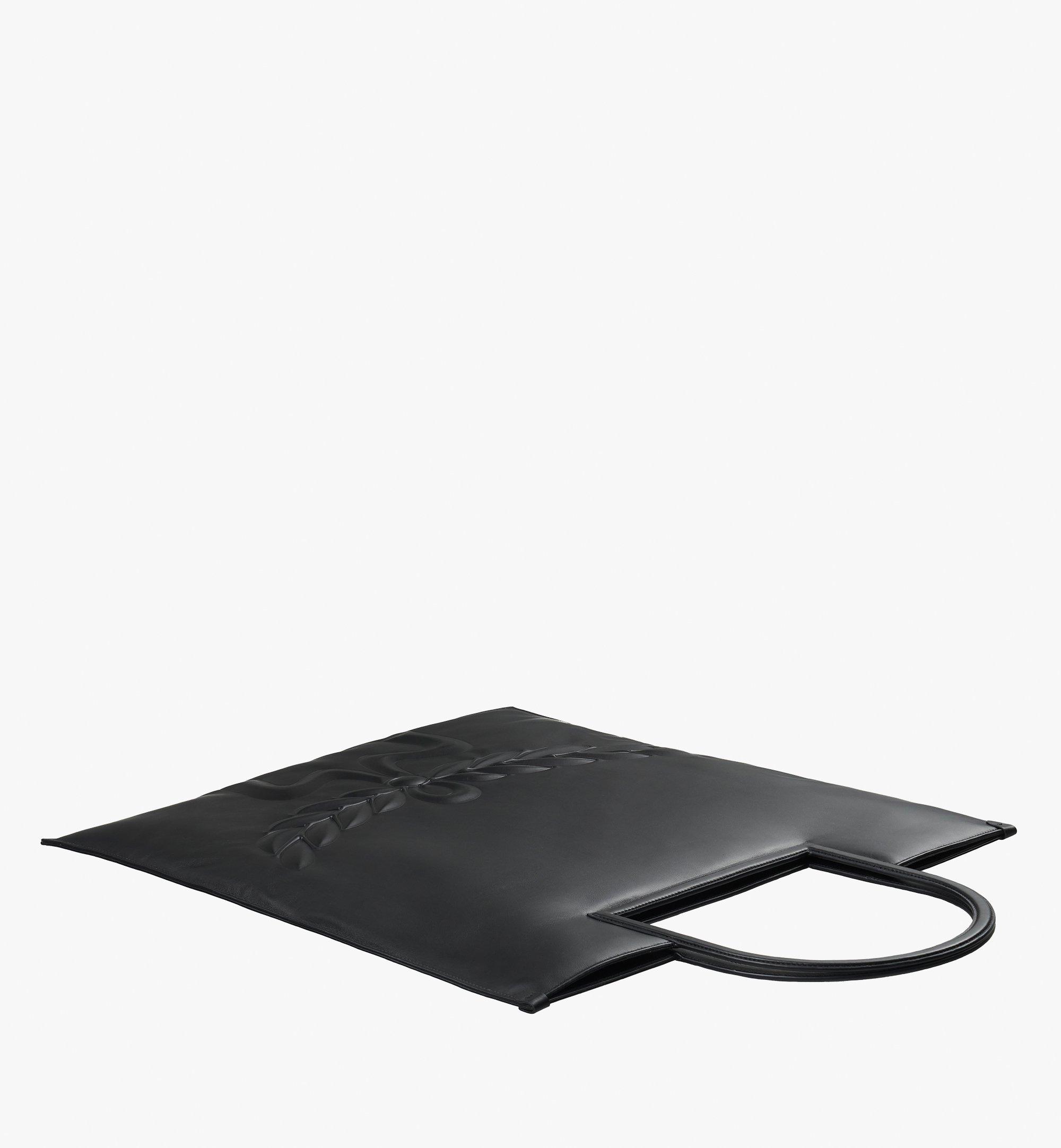 AREN FOLD TOTE IN MEGA LAUREL LEATHER