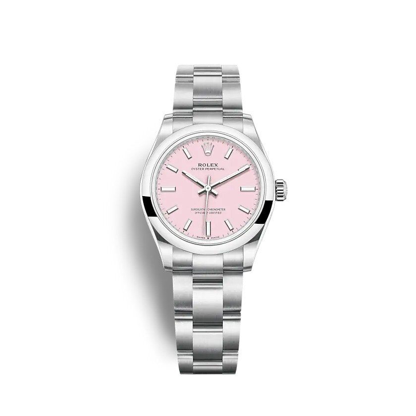 ROLEX Oyster Perpetual 34mm Candy Pink