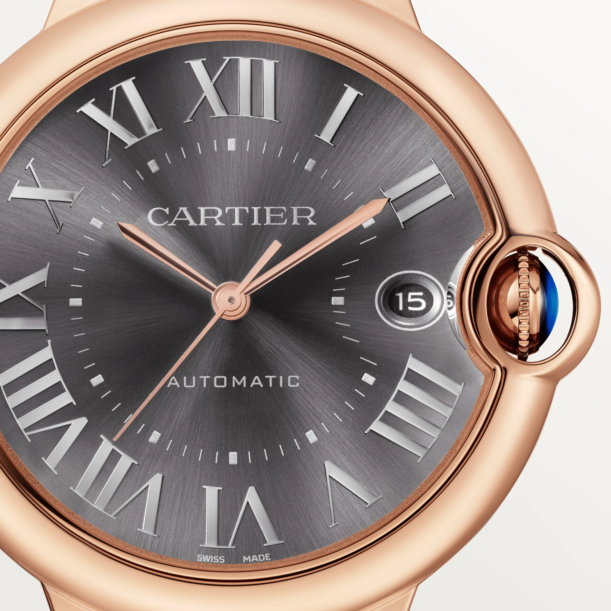 CARTIER Ballon Bleu 40 mm Rose Gold Mens Watch, WGBB0050