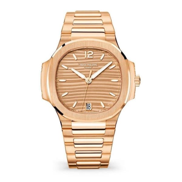 PATEK PHILIPPE Nautilus Rose Gold 7118-1R-010 with Golden Brown Opaline dial