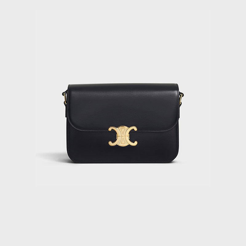 CLASSIQUE TRIOMPHE BAG IN SHINY CALFSKIN