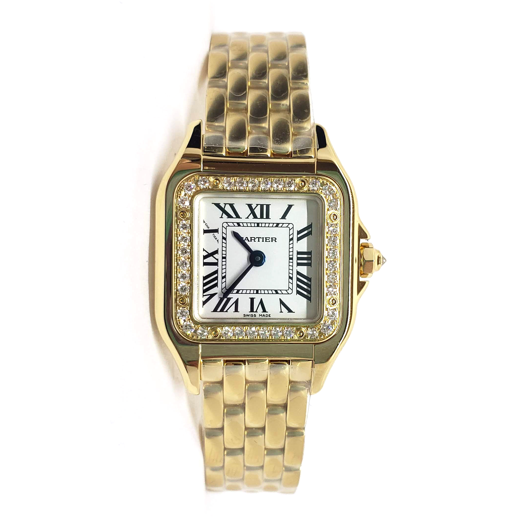 CARTIER Panthre 18K Yellow Gold & Diamonds Ladies Watch, WJPN0015
