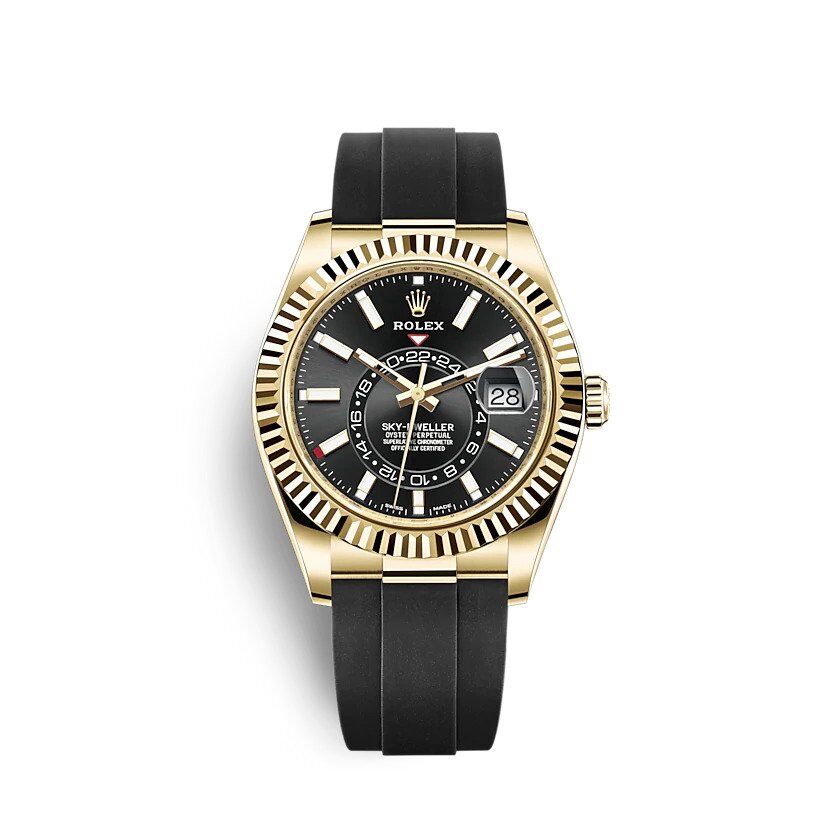 Swiss ROLEX Sky-Dweller 326238 Black
