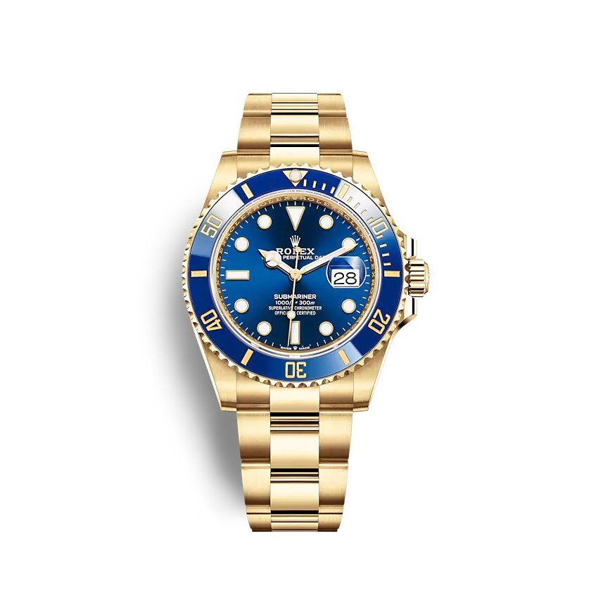 Swiss ROLEX Submariner Date 126618LB Blue
