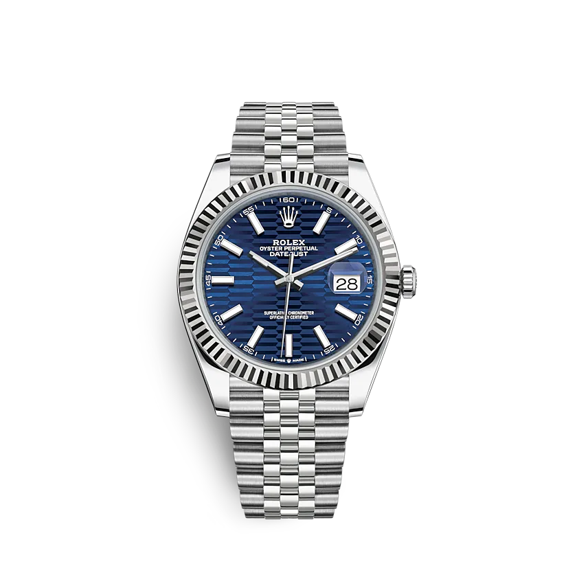 ROLEX Datejust 126334 41mm Bright blue