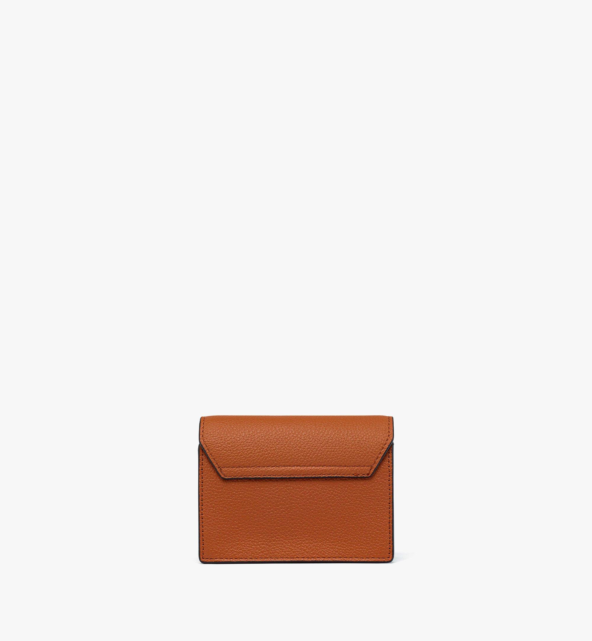 HIMMEL CROSSBODY WALLET IN EMBOSSED LOGO LEATHER