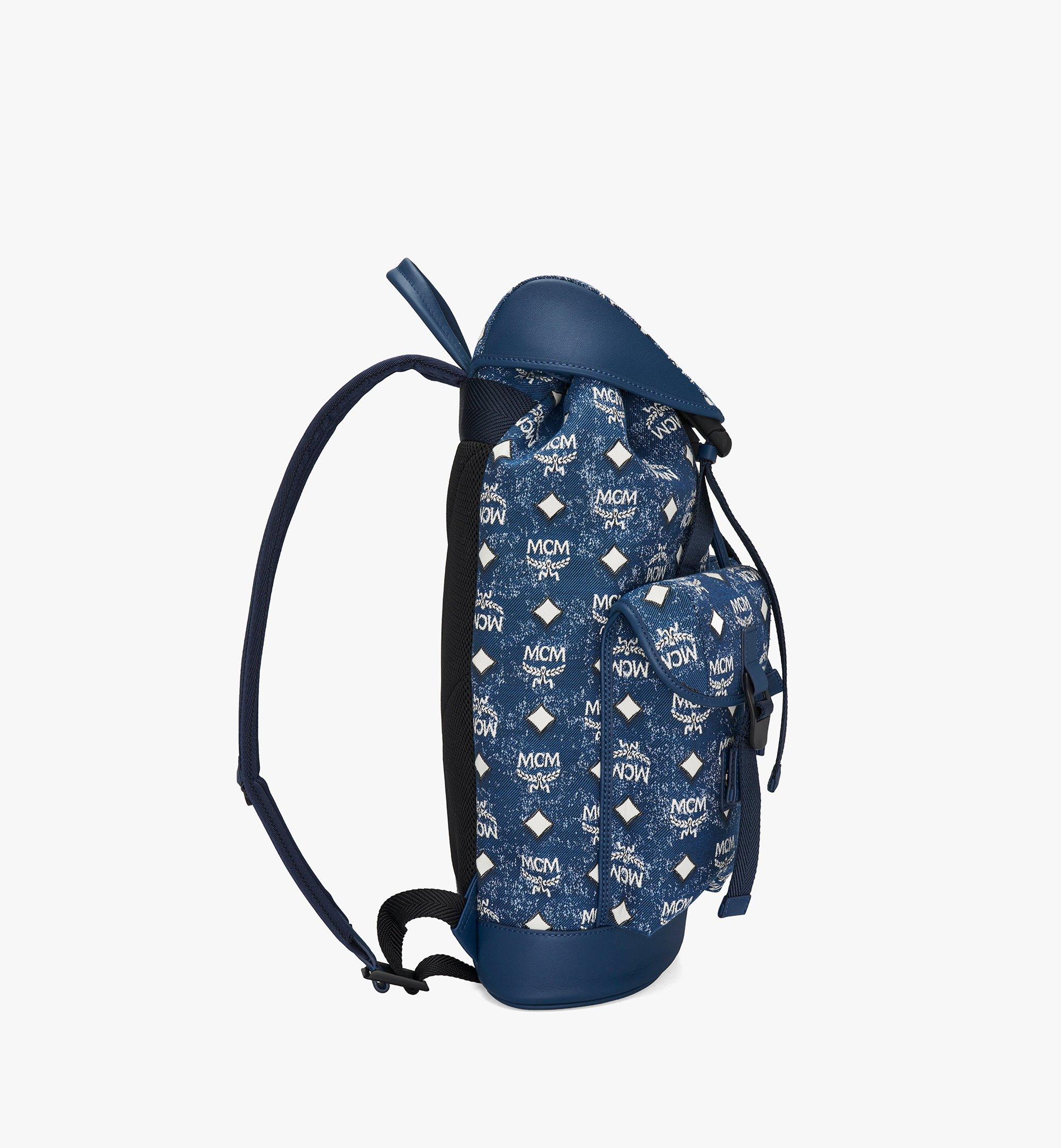 BRANDENBURG BACKPACK IN VINTAGE DENIM JACQUARD