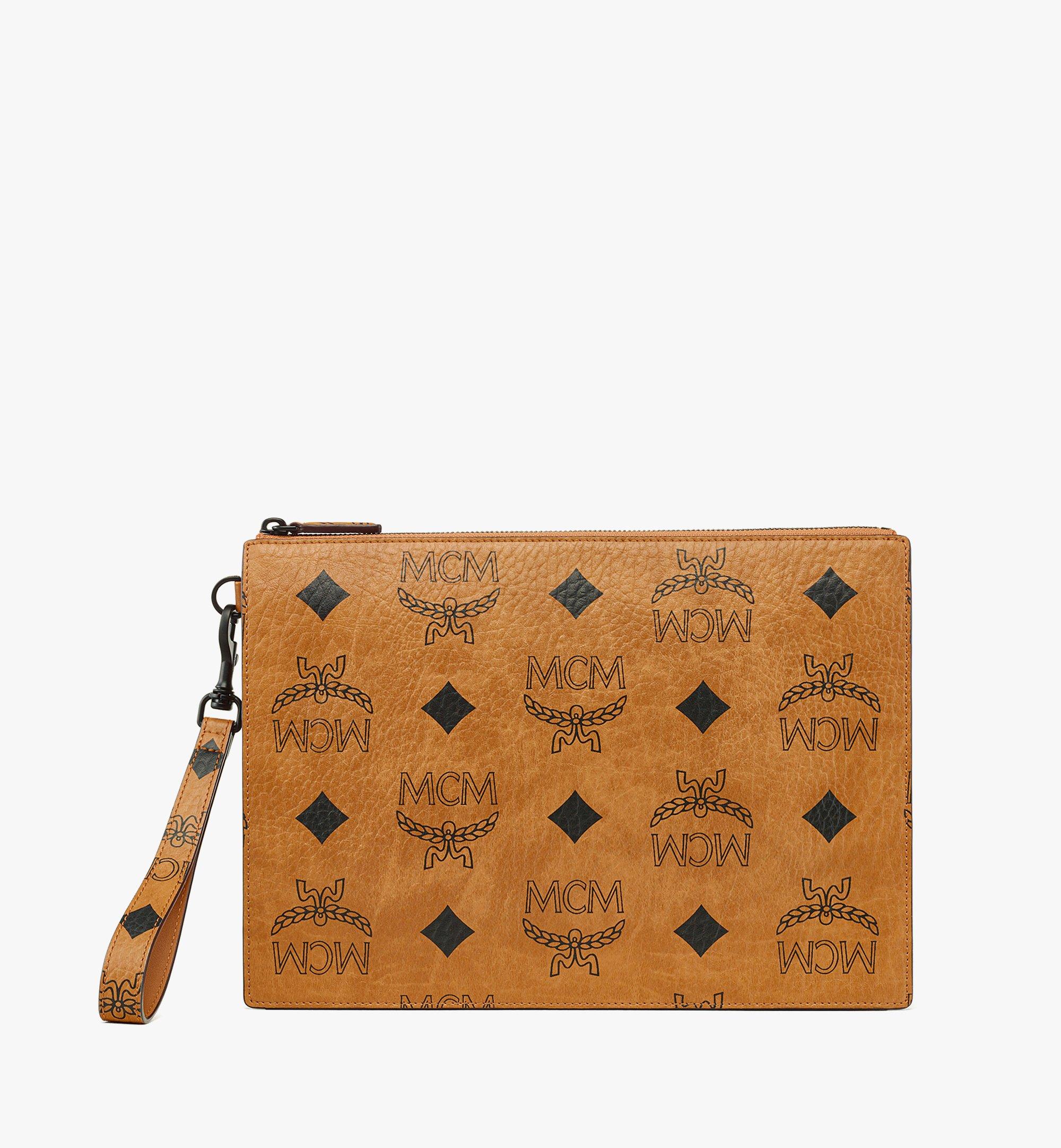 AREN WRISTLET ZIP POUCH IN MAXI VISETOS