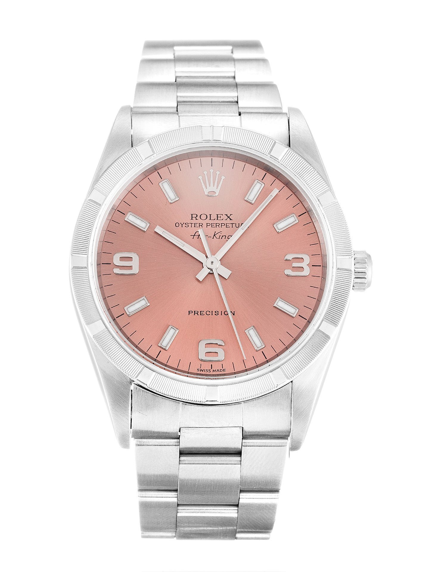 ROLEX Air-King Salmon Quarter Arabic 14010M