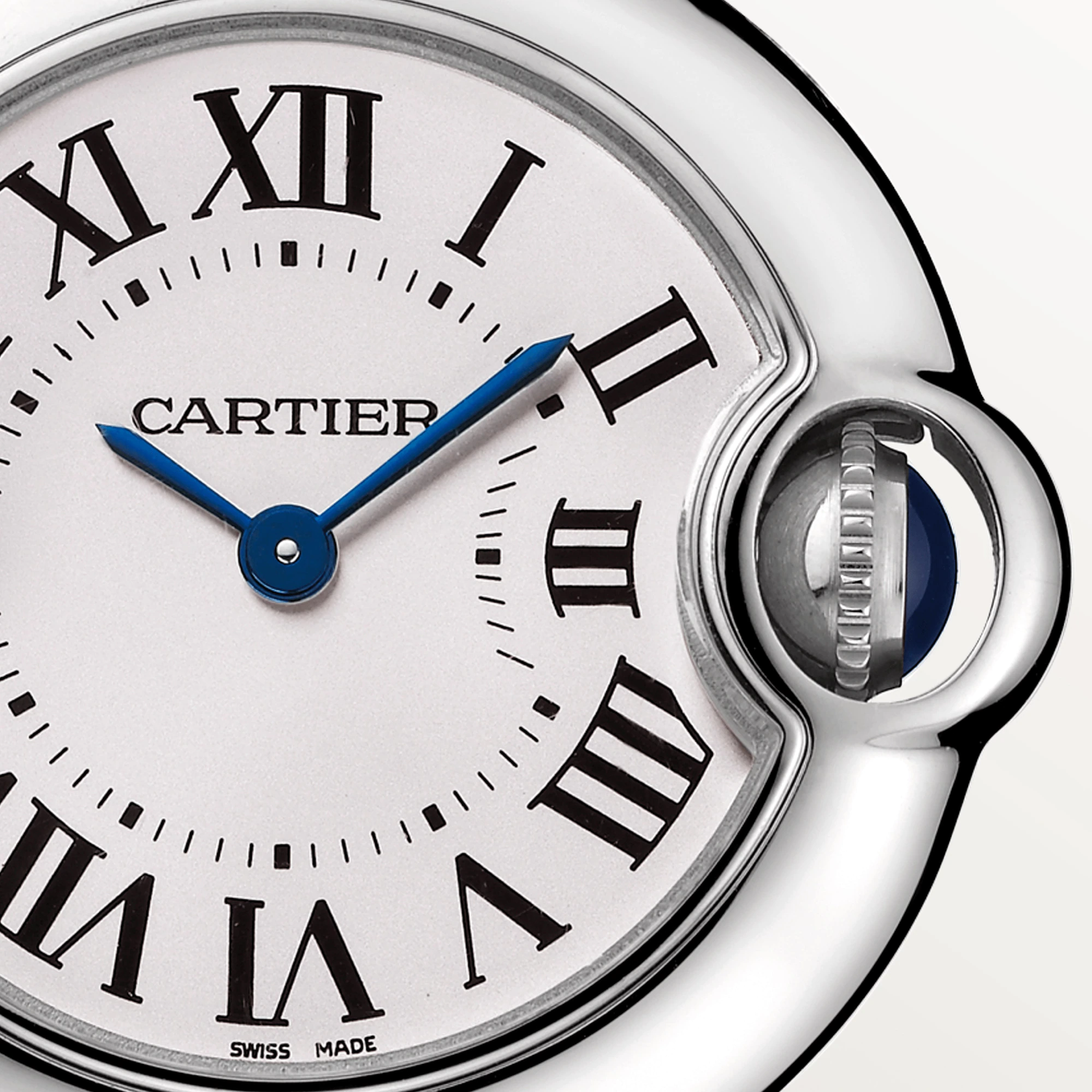 CARTIER Ballon Bleu 28 mm Stainless steel Ladys Watch, W69010Z4