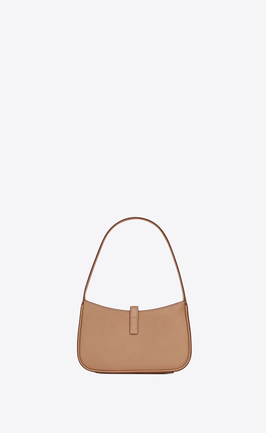 YSL Le 5 a 7 Mini Hobo Bag in Vegetable-Tanned Leather