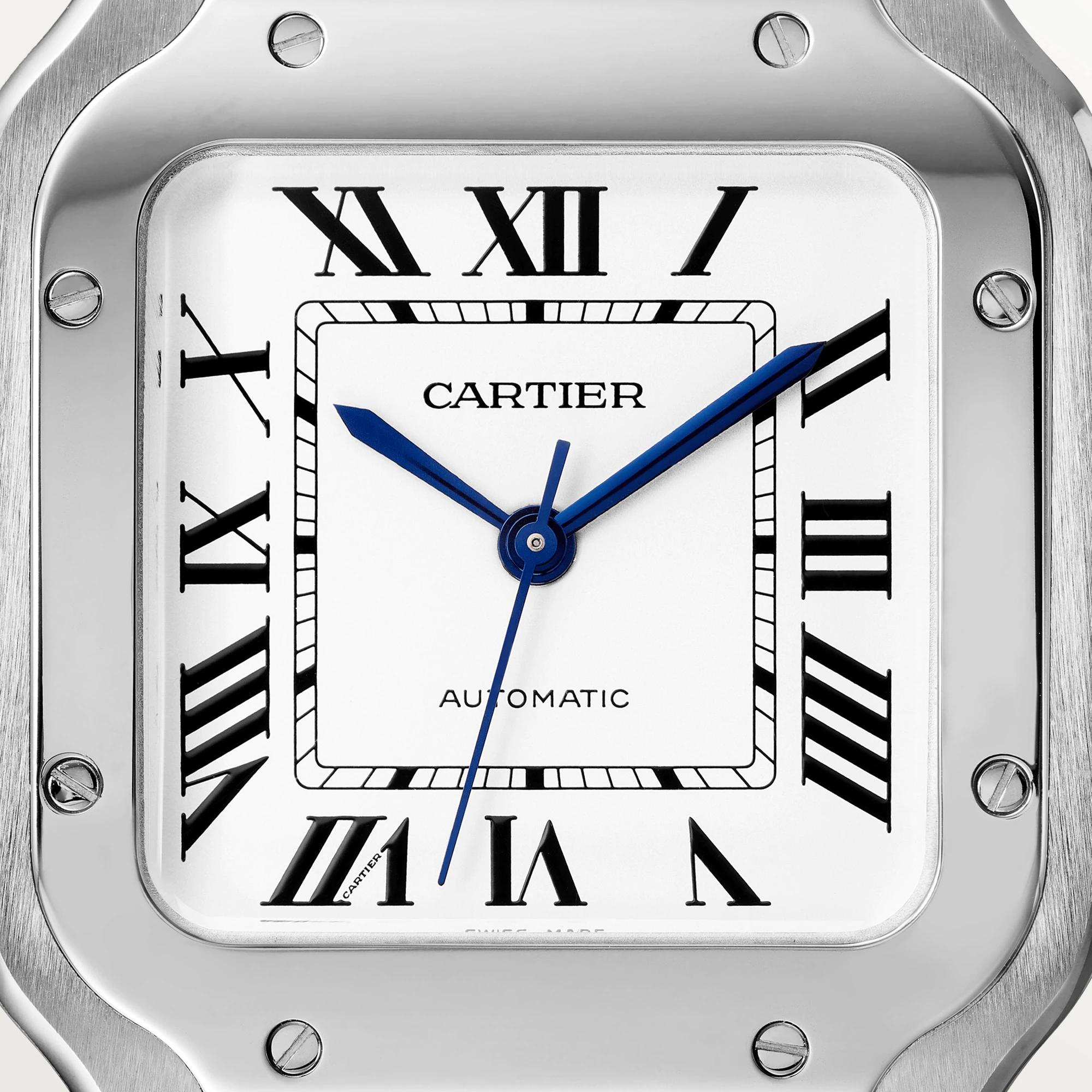 CARTIER Santos Stainless Steel Mens Watch, WSSA0029