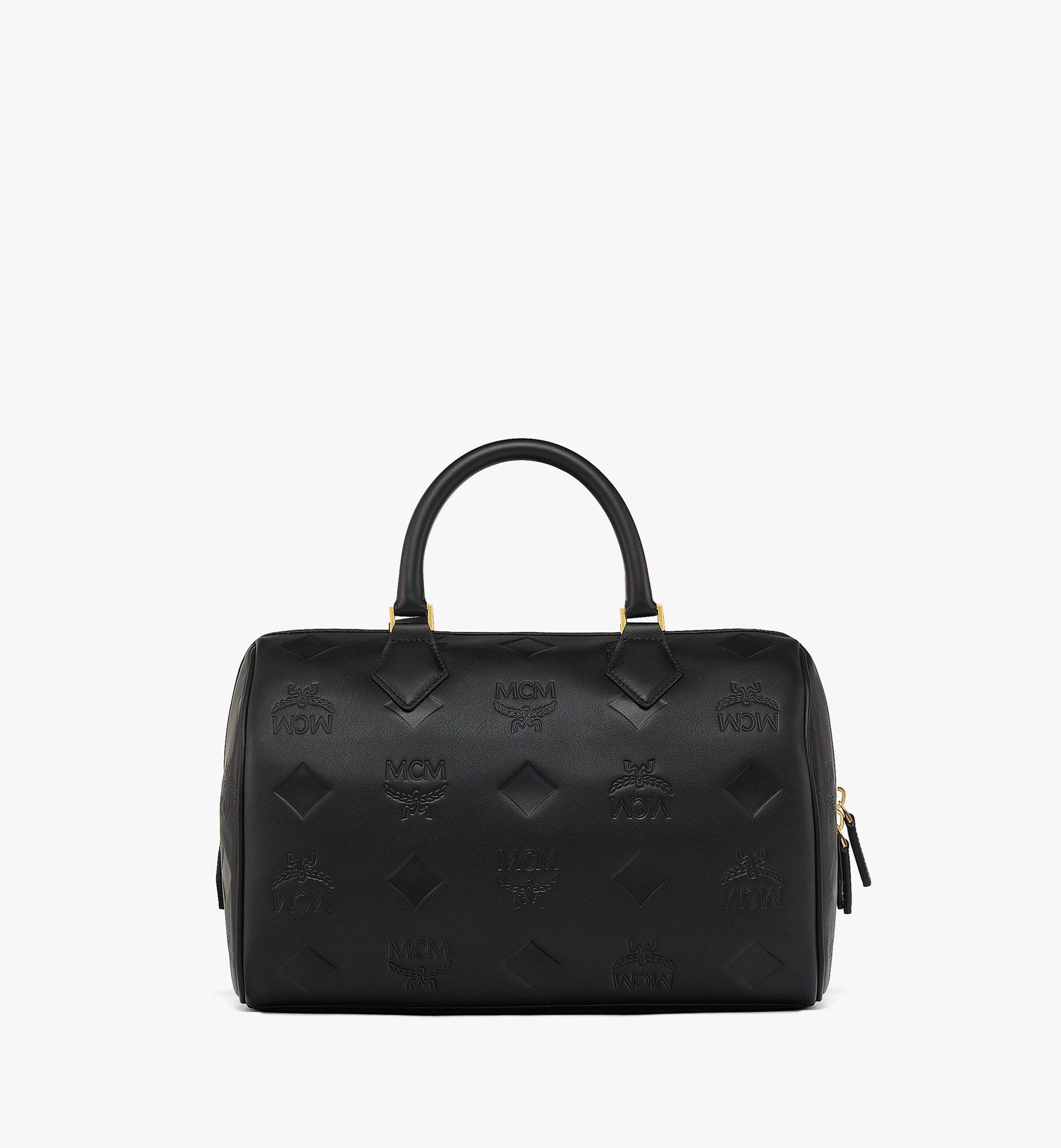 ELLA BOSTON BAG IN MAXI MONOGRAM LEATHER