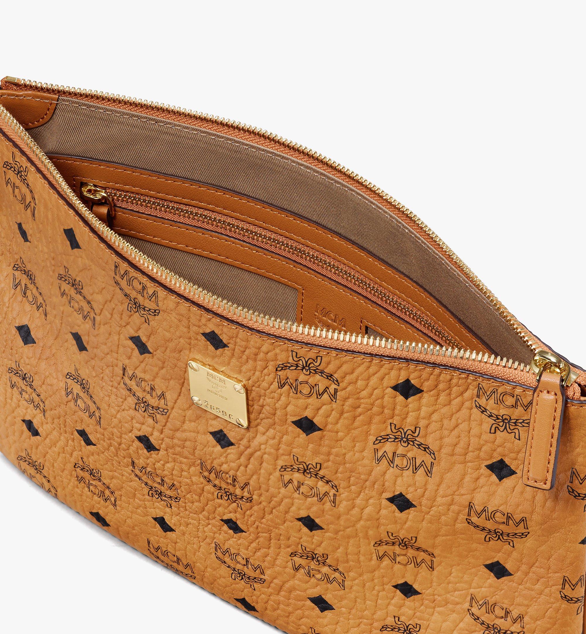 WRISTLET ZIP POUCH IN VISETOS ORIGINAL