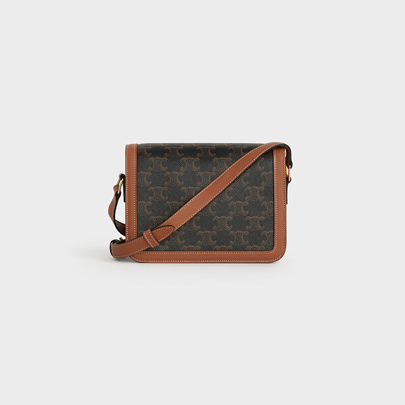 TEEN TRIOMPHE BAG IN TRIOMPHE CANVAS AND CALFSKIN
