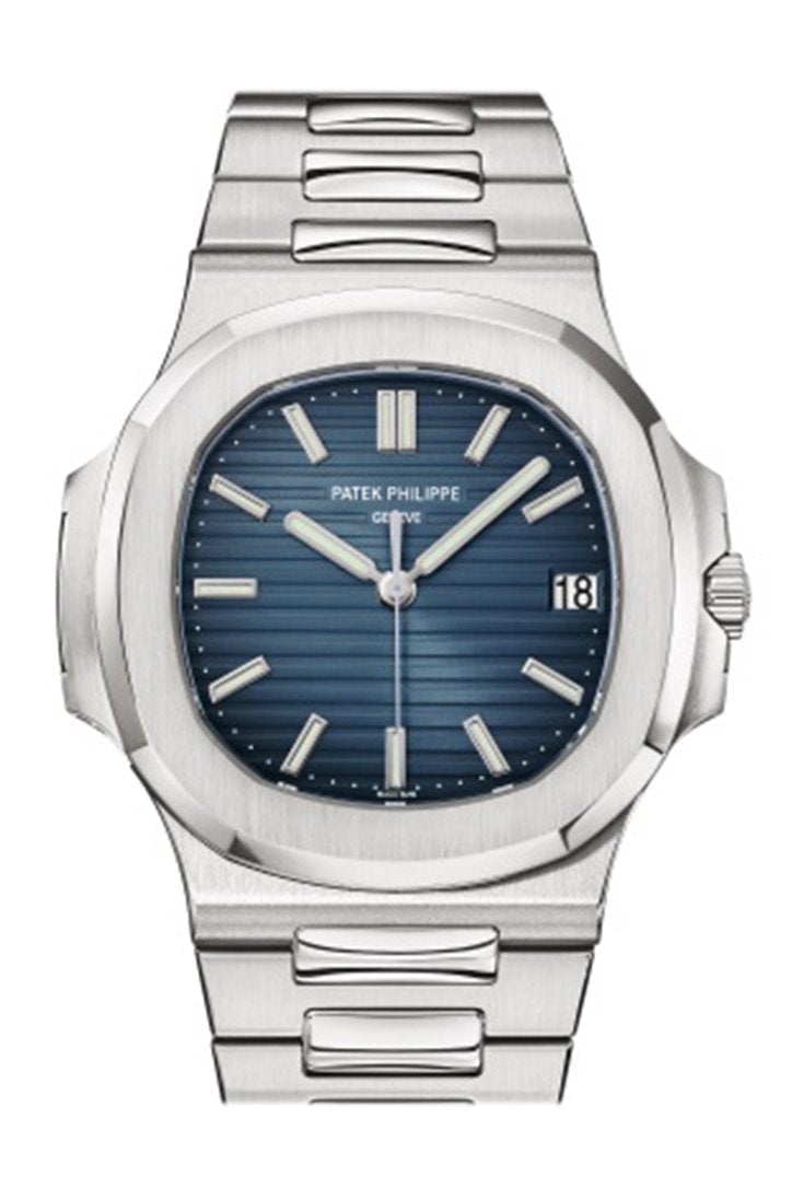 PATEK PHILIPPE Nautilus Blue Dial Stainless Steel Men's Watch 5711/1A-010