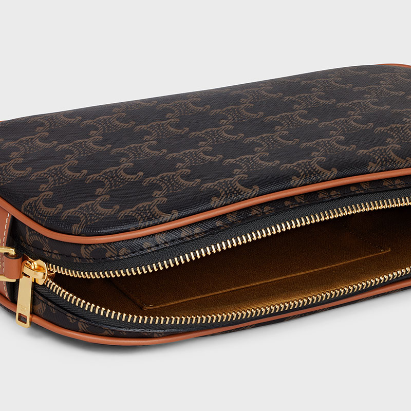 MULTI BAG IN TRIOMPHE CANVAS AND CALFSKIN