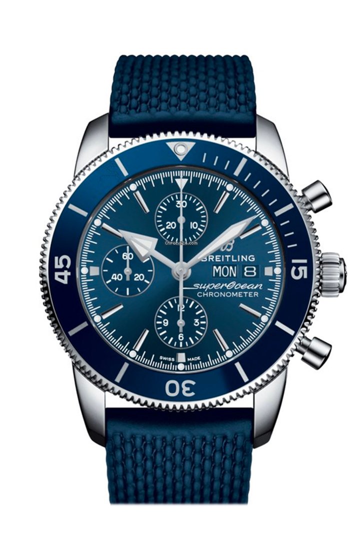 BREITLING Superocean Heritage II Blue Dial Men's Watch AB2030161-C1S1