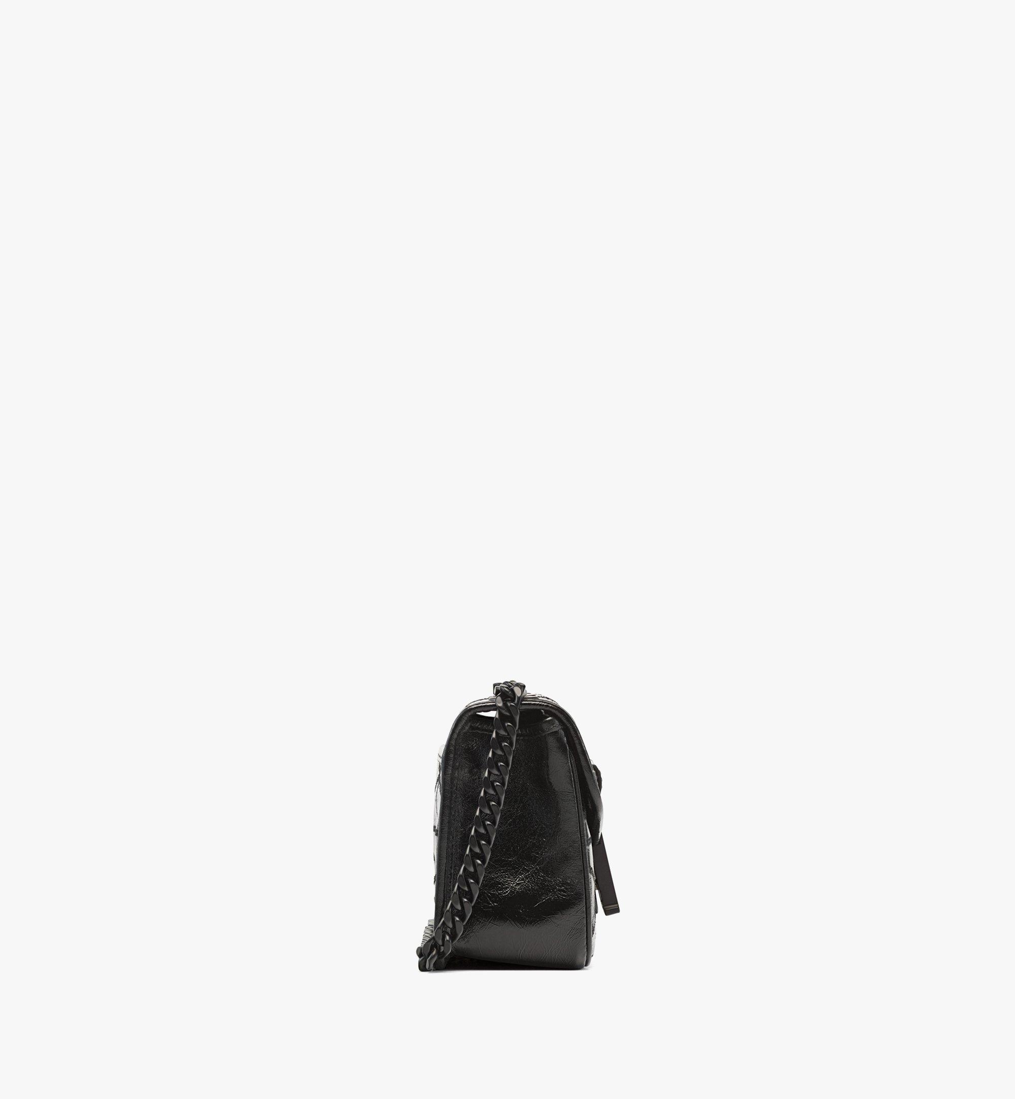 TRAVIA QUILTED SHOULDER BAG IN CRUSHED LEATHER
