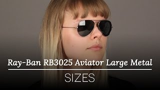 Ray-Ban RB3025 Aviator Large Metal L2823