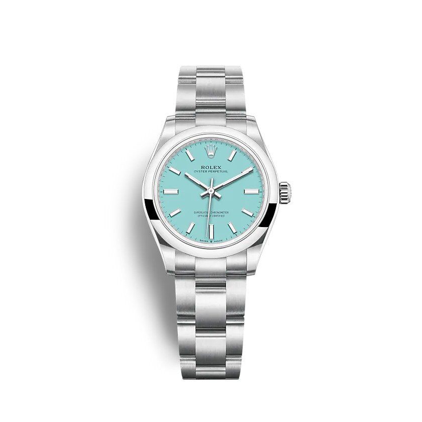 ROLEX Oyster Perpetual 31mm Turquoise blue