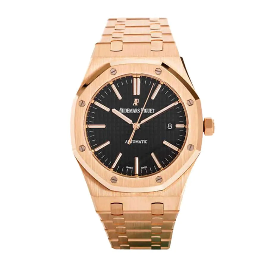 AUDEMARS PIGUET Royal Oak Selfwinding Automatic 41MM Black Dial Watch