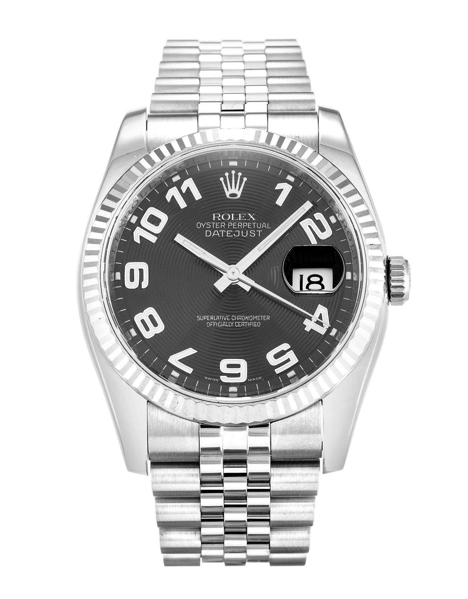 ROLEX Datejust Black Dial 116234