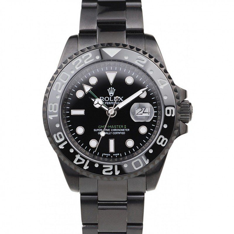 ROLEX GMT Master II Full PVD Pro-Hunter Edition
