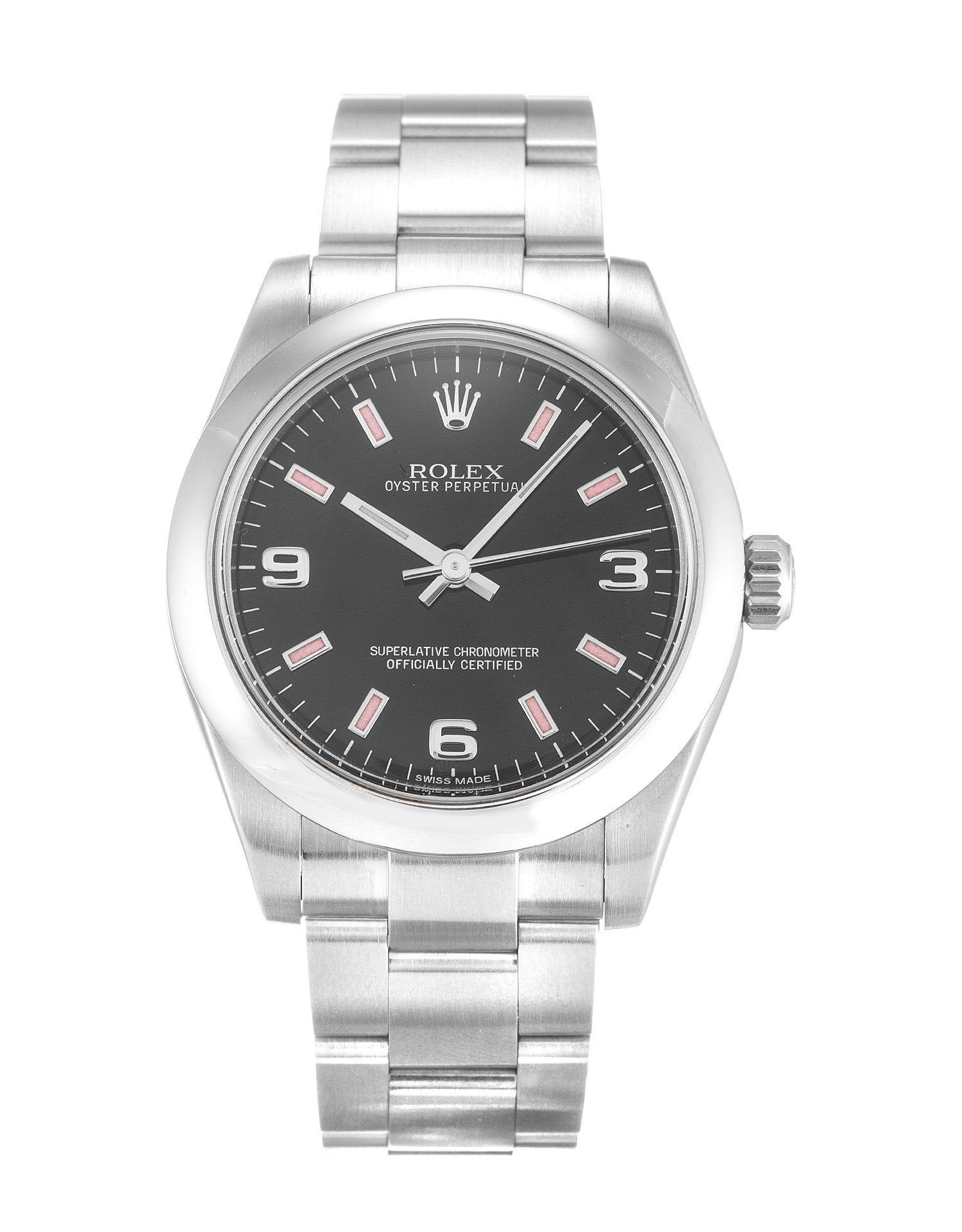ROLEX Lady Oyster Perpetual 31mm Black 177200